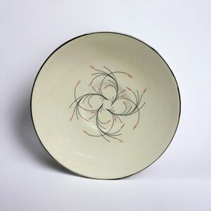 4 Homer Laughlin Rhythm Capri Saucers Plates MCM Vintage Dinning Replacements